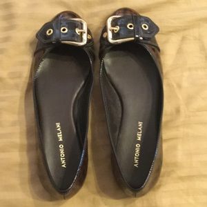 Antonio melani tortoise shell flats