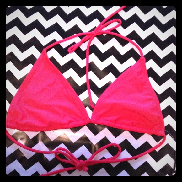 O'rageous Other - NWT Raspberry Pink Bikini Top