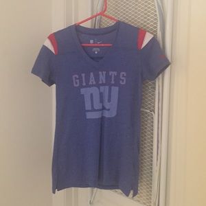NY Giants shirt women's size S was worn once.