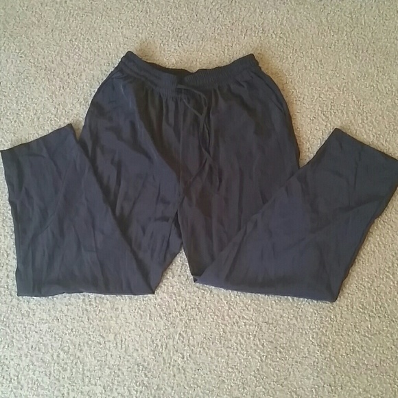 Navy blue drawstring pants