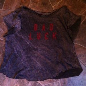 Brandy Melville "Bad Luck" top