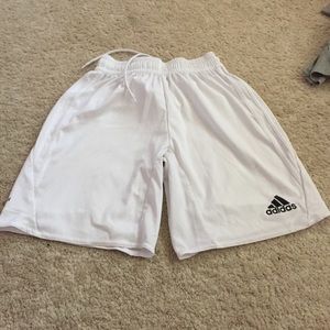 White Adidas Sports Shorts