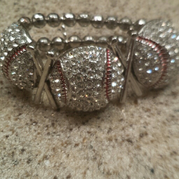 Fitbit Baseball Mom Braclet