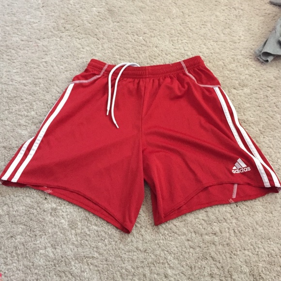 Red Adidas Sports Shorts