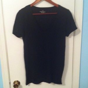 Plain black j crew t shirt