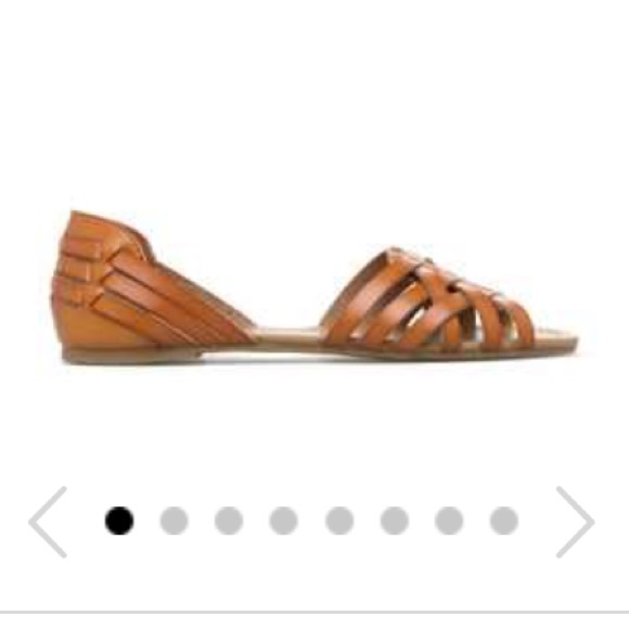 Cognac Shoedazzle flats