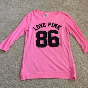 PINK half sleeve tee