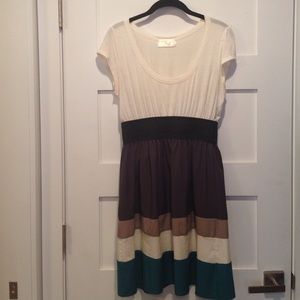 Francesca's color block dress
