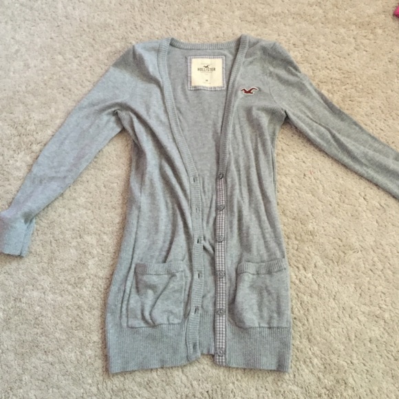 Gray Hollister Sweater