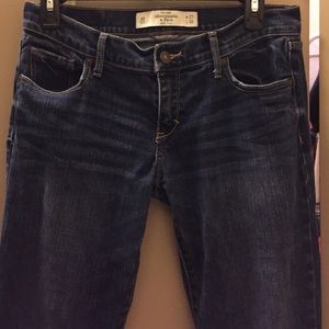 Abercrombie & Fitch dark straight leg jeans