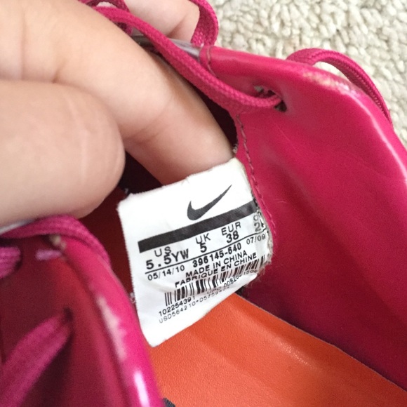 Nike Pink Mercurial Soccer Cleats - Picture 4 of 4