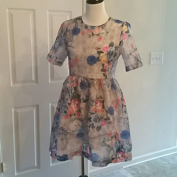 Beautiful flower dress