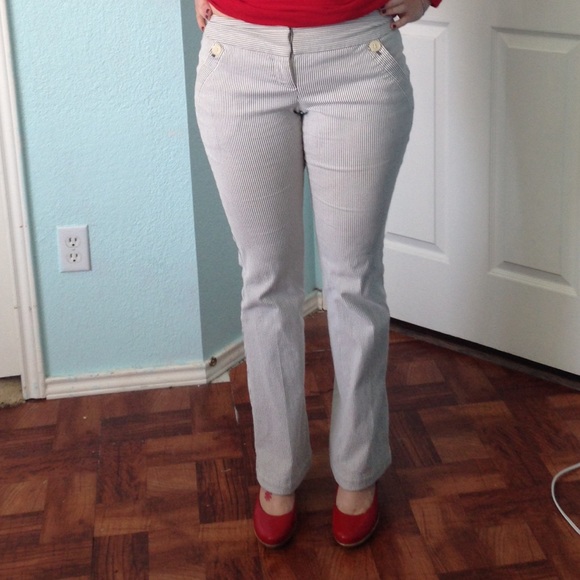 Donating soon! The Limited Seersucker Pants