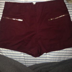 High wasted shorts