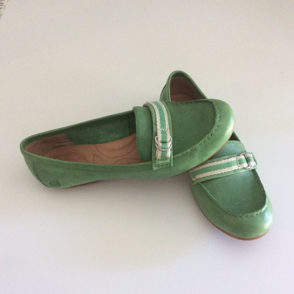 Adorable green shoes from Born