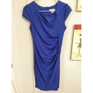 Royal blue dress