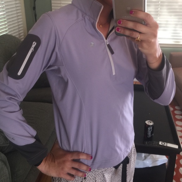 Backcountry women's lilac long sleeved performance