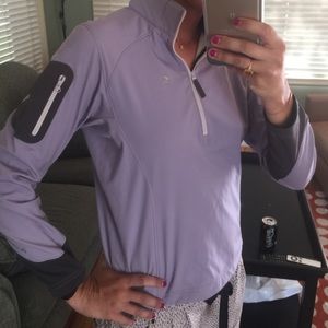 Backcountry women's lilac long sleeved performance