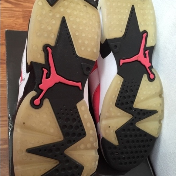 Air Jordan Coral 6's size 6Y - Picture 2 of 4