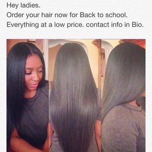Peruvian , Brazilian & Malaysian hair