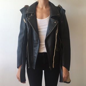 Maison Martin Margiela for H&M leather jacket