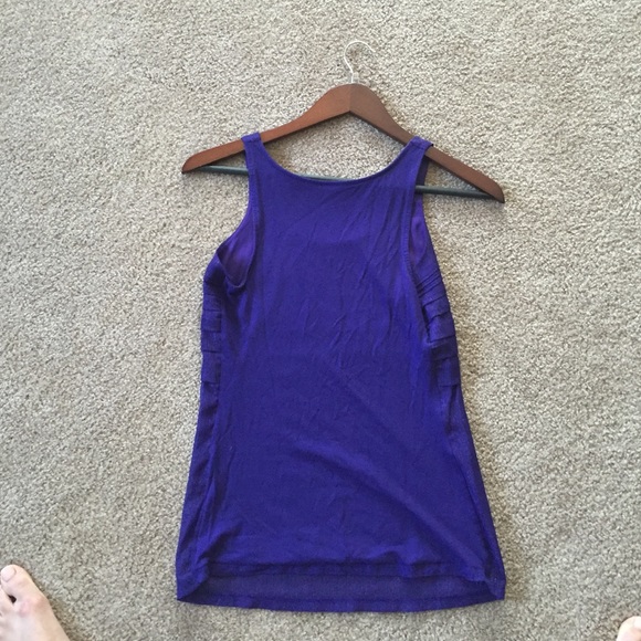 Purple Sleevless Top - Picture 3 of 3