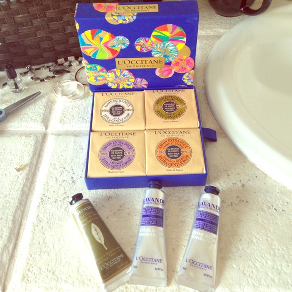 All NEW L'Occitane soaps and hand lotions