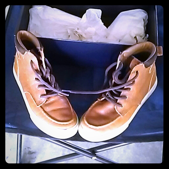 Leather Ralph Lauren Boy Shoes