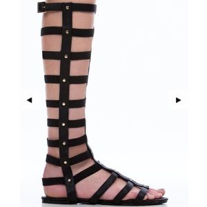✨Final Price Drop✨ Black Gladiator Sandals