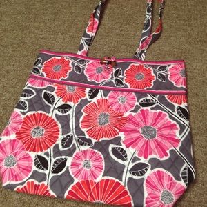 Vera Bradley tote cheery blossoms