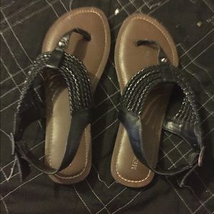 Black sandals