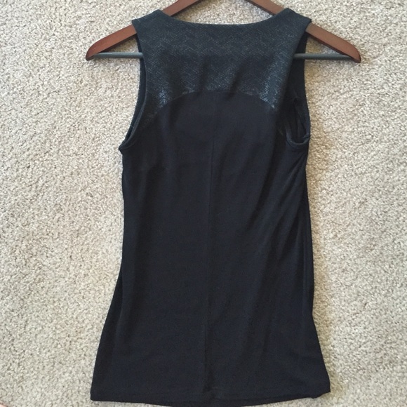 Armani Exchange Black Sleeveless Top - Picture 2 of 3
