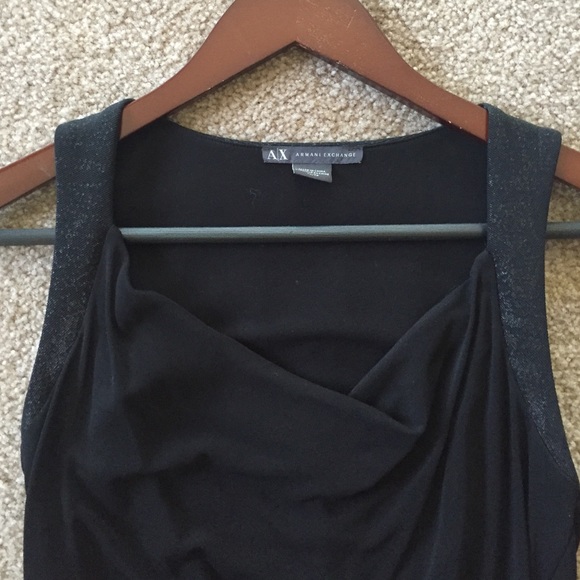 Armani Exchange Black Sleeveless Top - Picture 3 of 3