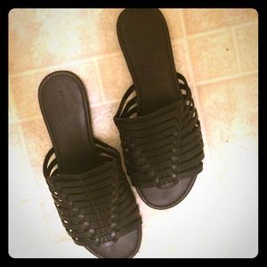 Huaraches black Sandals health goth 8