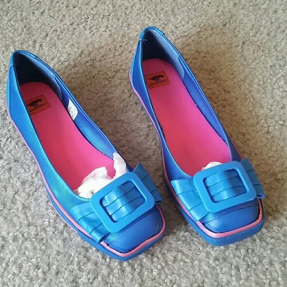 Rocket Dog buckle flats