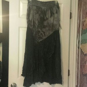 [[HOLD]]Gimmicks by BKE Washed Maxi skirt
