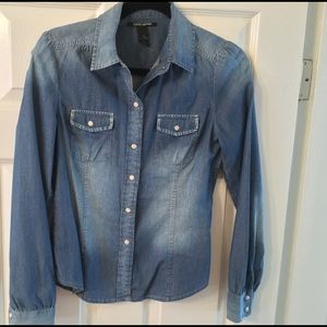 Lucky Brand Chambray Shirt