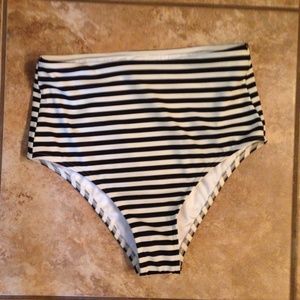 Victoria's Secret high-waist swim bottoms