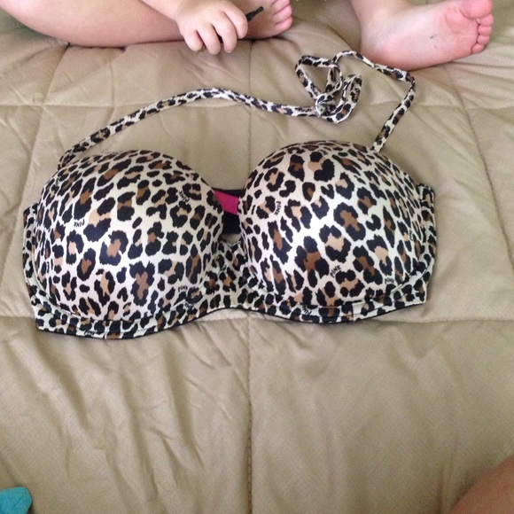 Leopard print multiway push up