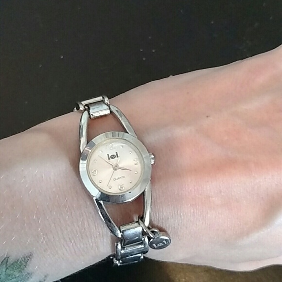 Silver watch