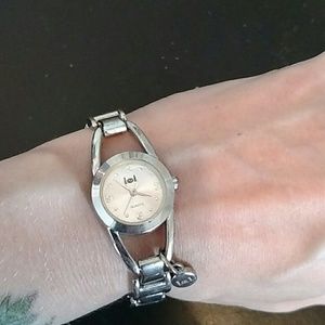 Silver watch