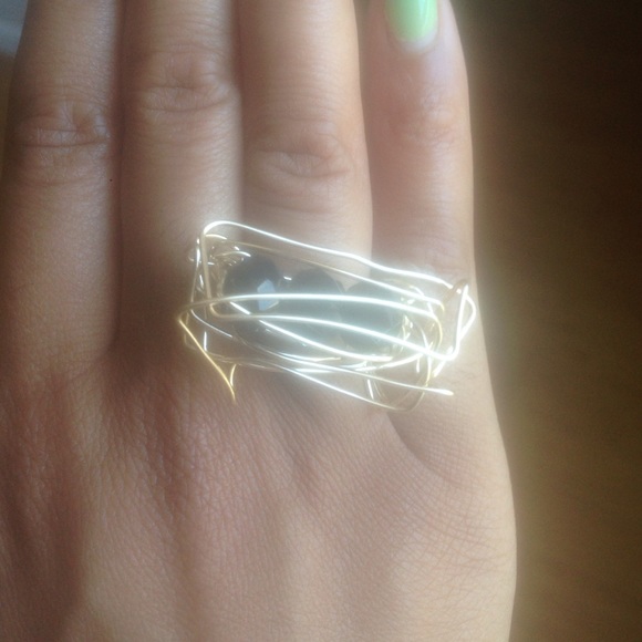 Art Deco Design Earring and Ring Bundle - Picture 3 of 4