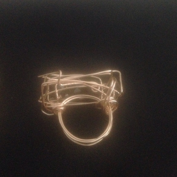 Art Deco Design Earring and Ring Bundle - Picture 4 of 4