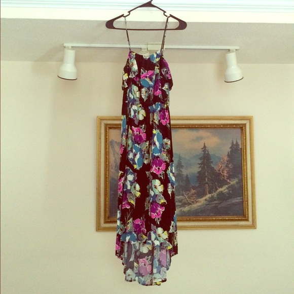 Xhiliration floral summer dress, size M