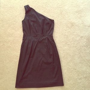 J.crew one shoulder cocktail dress
