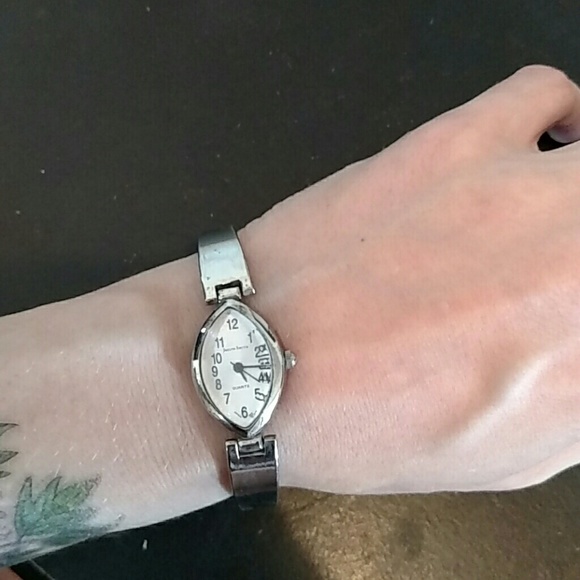 Silver Marquise Watch - Picture 1 of 2