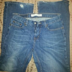 Express precision fit 8 long jeans
