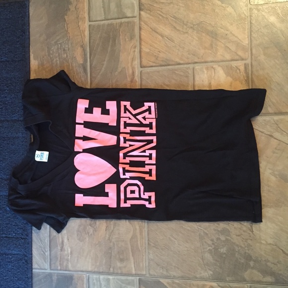 Pink v neck