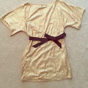 Ark and co. Sequined cocktail dress