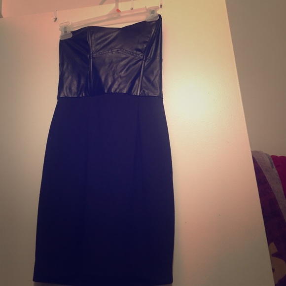 Charlotte Russe midi dress fitted sexy black